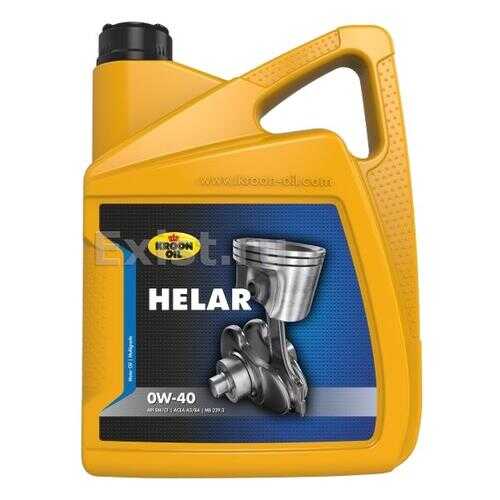 Масло Моторное Helar 0w40 5l KROON OIL арт. 2343 в ЕКА