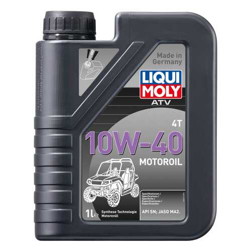 Масло моторное Liqui moly ATV 4T Motoroil Offroad 10W-40 1 л в ЕКА