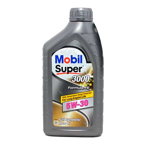 Масло моторное Mobil Super 3000 X1 Formula FE 5W30 синтетическое 1 л 152565 в ЕКА
