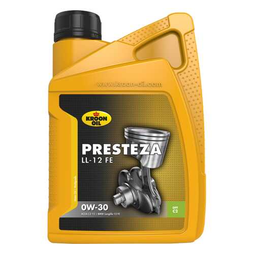 Масло Моторное Presteza Ll-12 Fe 0w30 1l KROON OIL арт. 32522 в ЕКА