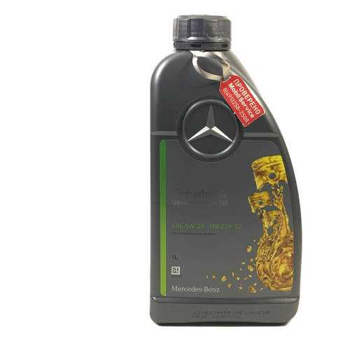 MERCEDES-BENZ Масло Моторное Mercedes-Benz Мb 229.52 5w30 1 Л A000 989 80 02 11 Bmer в ЕКА