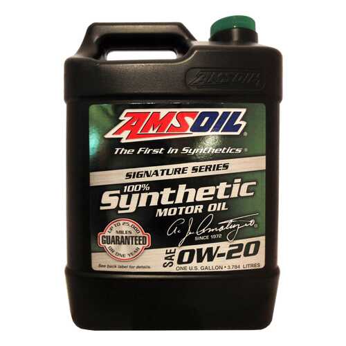 Моторное масло Amsoil Signature Series 0W-20 3,784л в ЕКА