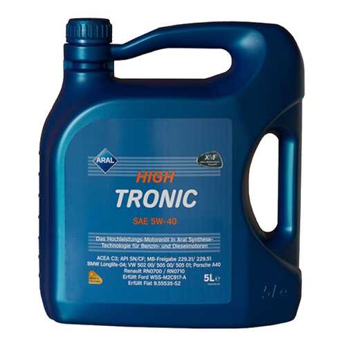 Моторное масло Aral HighTronic 5W-40 208л в ЕКА
