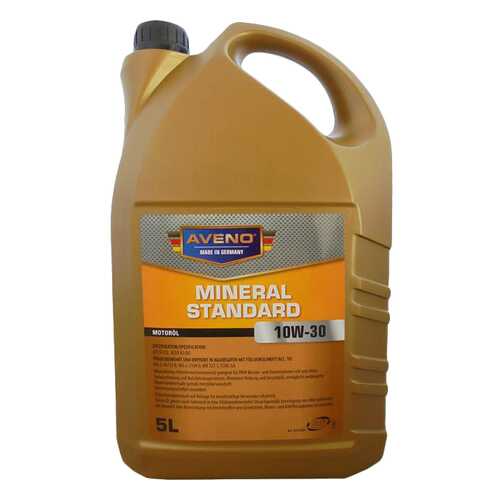 Моторное масло Aveno Mineral Standard 10W-30 5л в ЕКА