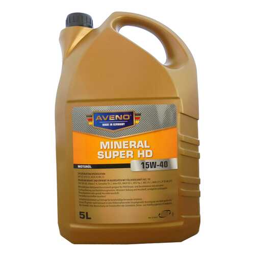 Моторное масло Aveno Mineral Super 15W-40 4л в ЕКА