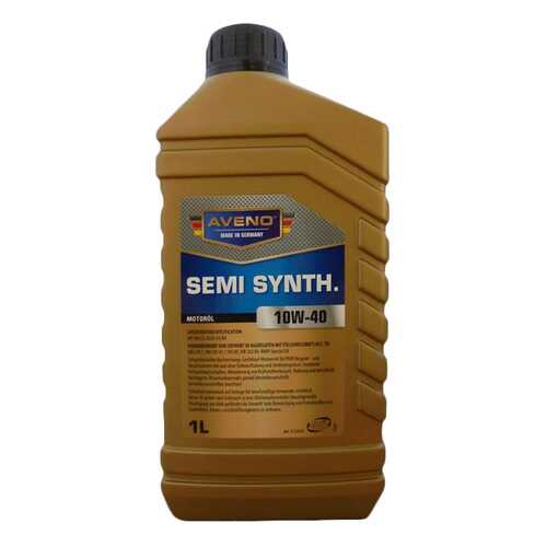 Моторное масло Aveno Semi Synth 10W-40 1л в ЕКА