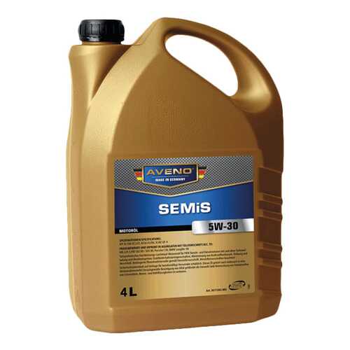 Моторное масло Aveno SemiS 5W-30 4л в ЕКА