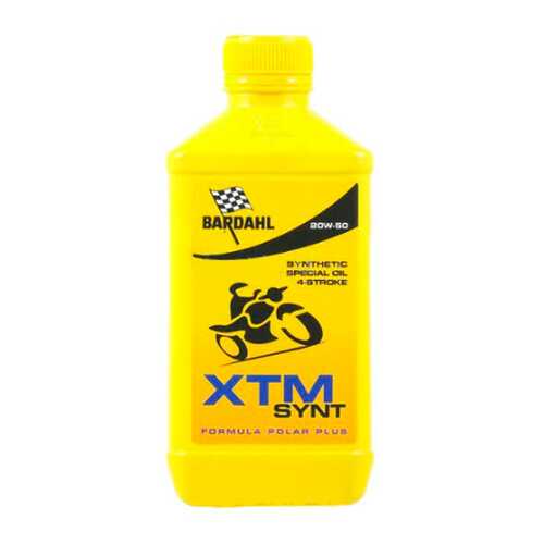 Моторное масло BARDAHL 20W50 XTM SYNT MOTO 1L BARDAHL в ЕКА