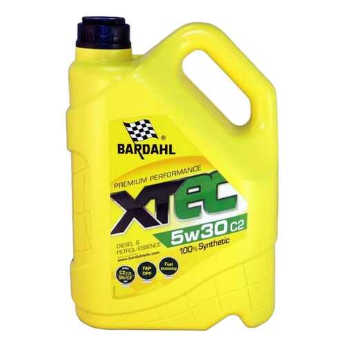 Моторное масло Bardahl XTEC С2 5W-30 5л в ЕКА