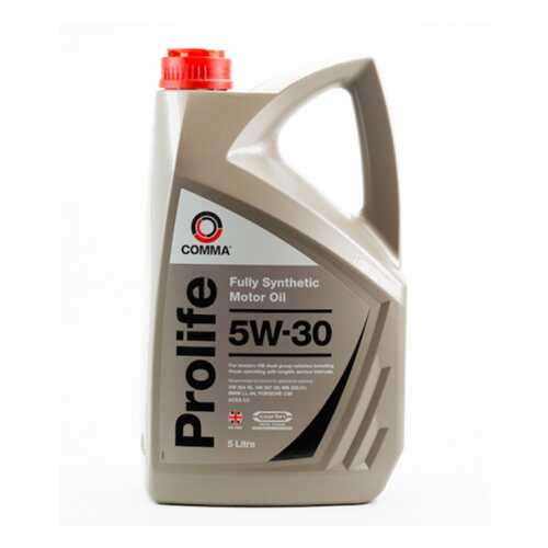 Моторное масло Comma prolife 5W-30 4л в ЕКА