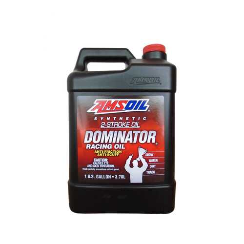 Моторное масло для 2-Такт AMSOIL DOMINATOR® Synthetic 2-Stroke Racing Oil (3,78л) в ЕКА
