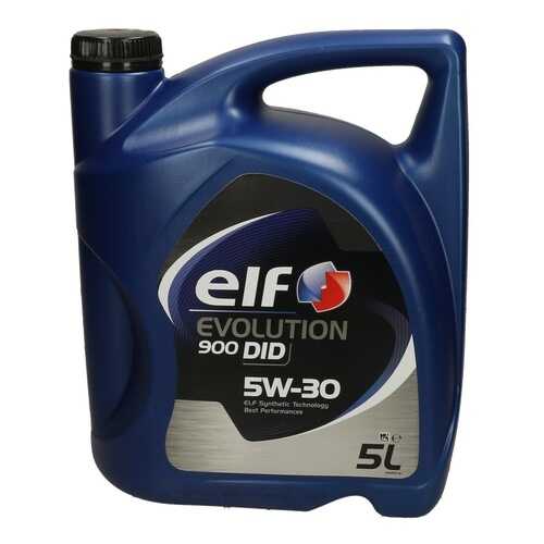 Моторное масло elf Evolution 900 DID 5W-30 5 л в ЕКА