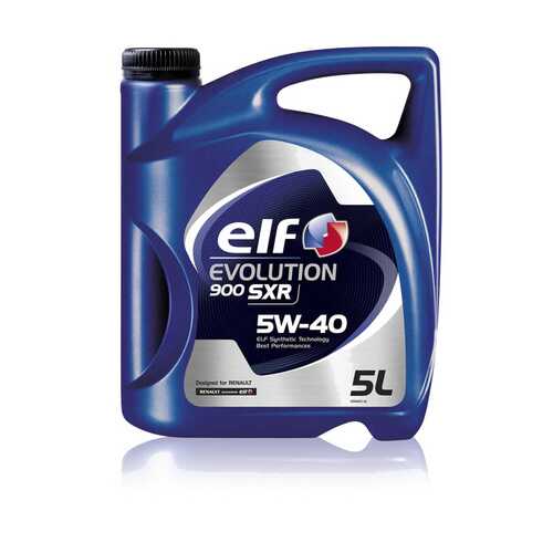 Моторное масло elf Evolution 900 SXR 5W-40 5л в ЕКА