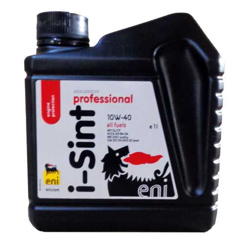 Моторное масло Eni I-Sint Professional 10W-40 1л в ЕКА
