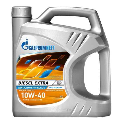 Моторное масло Gazpromneft Diesel Extra 10W-40 4л в ЕКА