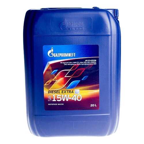 Моторное масло Gazpromneft Diesel Extra 15W-40 20л в ЕКА