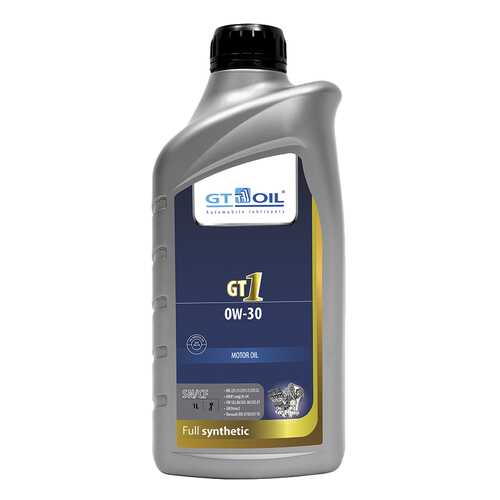 Моторное масло GT-Oil 1 0W-30 1л в ЕКА