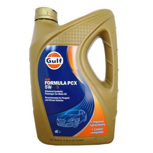 Моторное масло Gulf Formula PCX 5W-30 41л в ЕКА