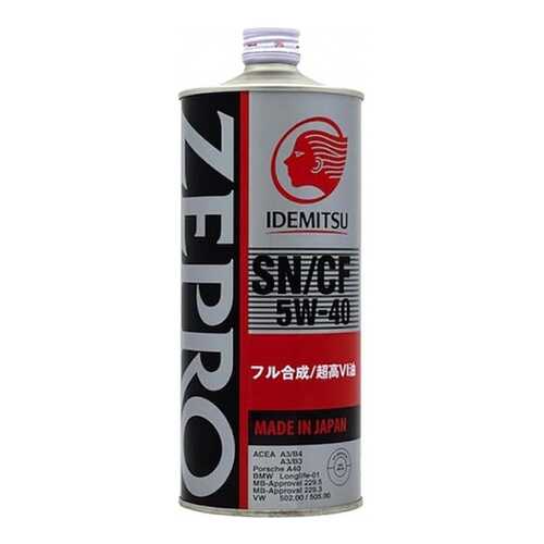 Моторное масло Idemitsu Zepro Euro Spec 5W-40 1л в ЕКА