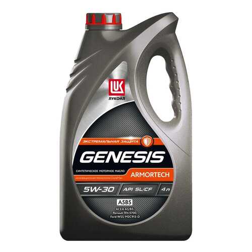 Моторное масло Lukoil Genesis Armortech 5W-30 1л в ЕКА