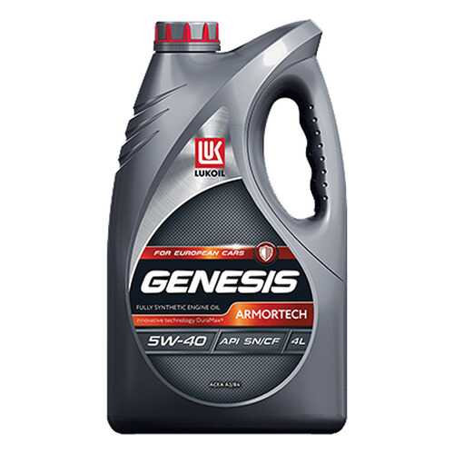 Моторное масло Lukoil Genesis Armortech 5W-40 4л в ЕКА