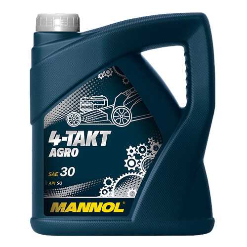 Моторное масло Mannol 4-Takt Agro 20W-50 4л в ЕКА