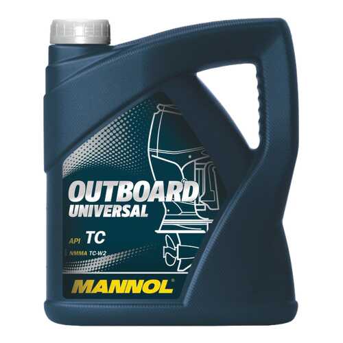 Моторное масло Mannol Outboard Universal 5W-30 4л в ЕКА