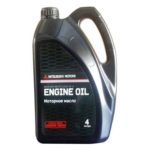 Моторное масло Mitsubishi Engine Oil 5W-30 4л в ЕКА