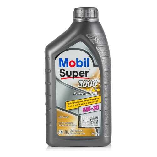 Моторное масло Mobil Super 3000 x1 Formula FE 5W-30 1л в ЕКА