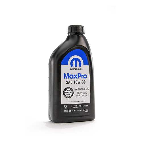 Моторное масло MOPAR MaxPro SAE 10W-30 (0,946л) в ЕКА
