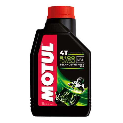 Моторное масло Motul 5100 4T 10W-50 1л в ЕКА