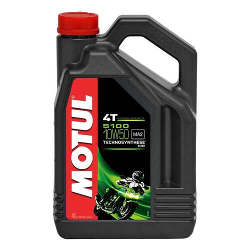 Моторное масло Motul 5100 4T 10W-50 4л в ЕКА