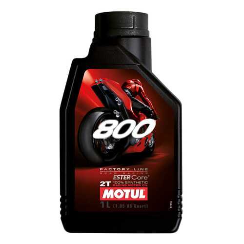 Моторное масло Motul 800 2T Factory Line Road Racing 1л в ЕКА