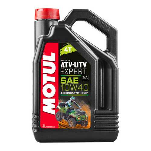 Моторное масло Motul ATV-UTV Expert 10W-40 4л в ЕКА