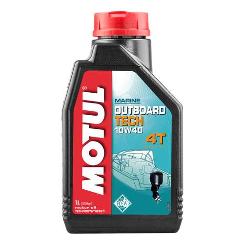 Моторное масло Motul Outboard Tech 4T 10W-30 1л в ЕКА