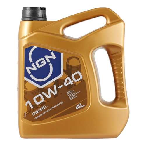 Моторное масло NGN Diesel 10W-40 4л в ЕКА