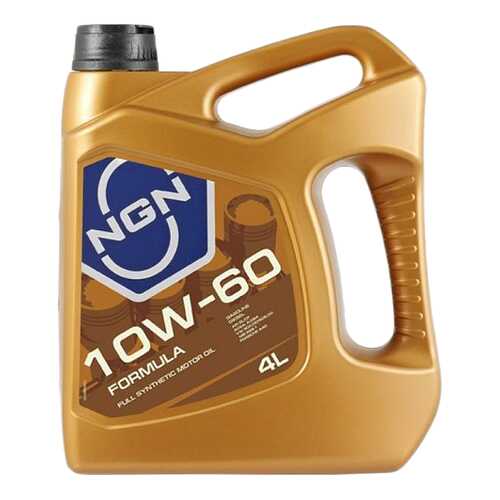 Моторное масло NGN Formula 10W-60 4л в ЕКА