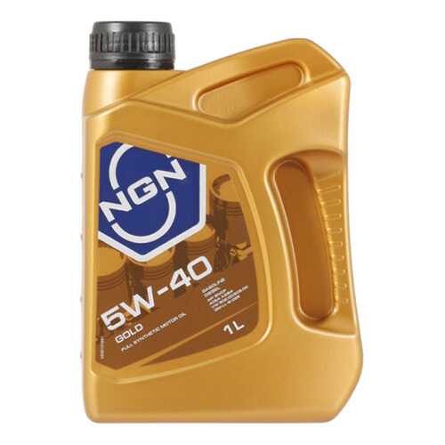 Моторное масло NGN Gold 5W-40 1л в ЕКА