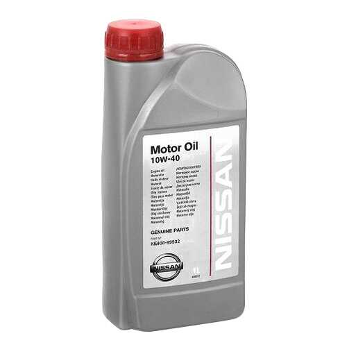Моторное масло Nissan Semi synthetic 10W-40 1л в ЕКА