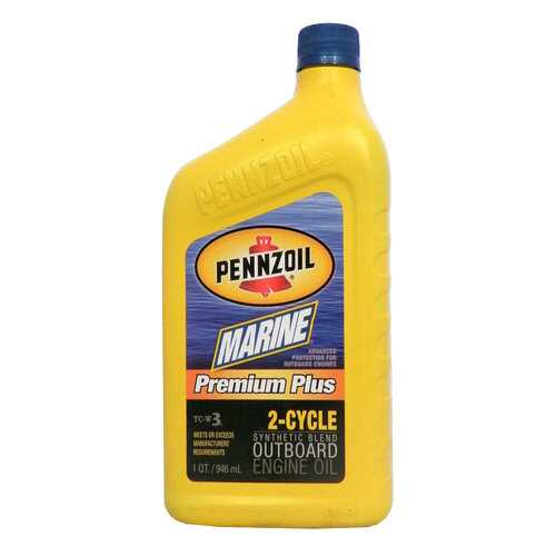 Моторное масло Pennzoil Marine Premium Plus 2-Cycle 5W-40 0,946л в ЕКА