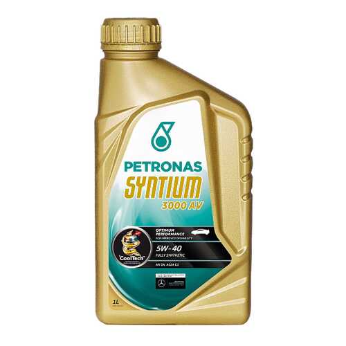 Моторное масло Petronas Syntium 3000 AV 5W-40 1л в ЕКА