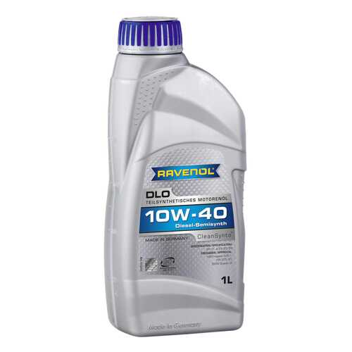 Моторное масло Ravenol DLO SAE 10W-40 1л в ЕКА