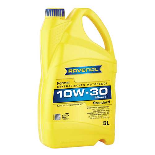 Моторное масло Ravenol Formel Standard SAE 10W-30 5л в ЕКА