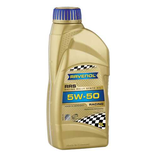 Моторное масло Ravenol Racing Rally Synto SAE 5W-50 1л в ЕКА