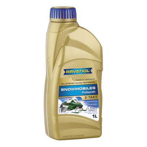 Моторное масло Ravenol Snowmobiles Fullsynth 2-Takt 5W-30 1л в ЕКА