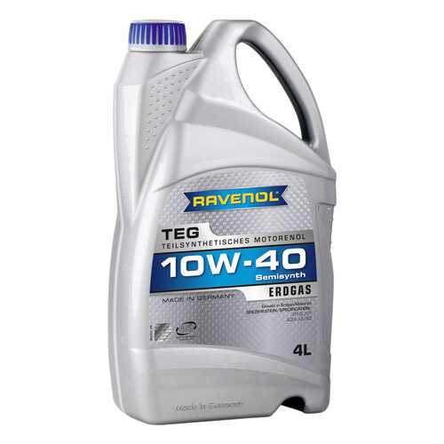 Моторное масло Ravenol TEG SAE 10W-40 4л в ЕКА