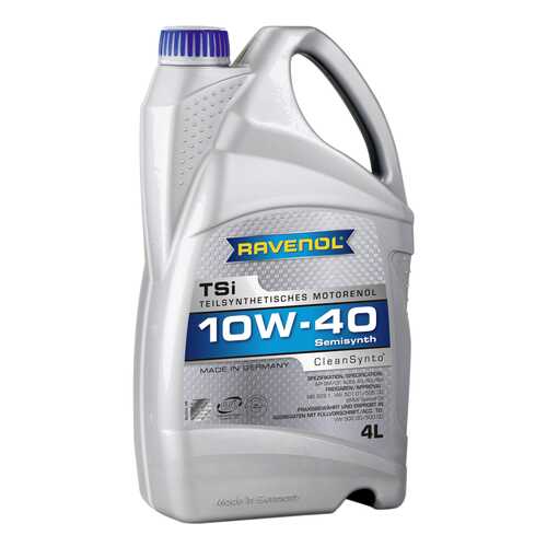 Моторное масло Ravenol TSI SAE 10W-40 4л в ЕКА