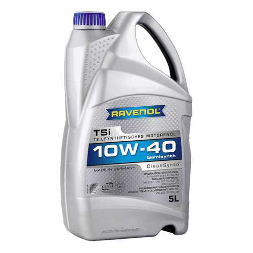 Моторное масло Ravenol TSI SAE 10W-40 5л в ЕКА
