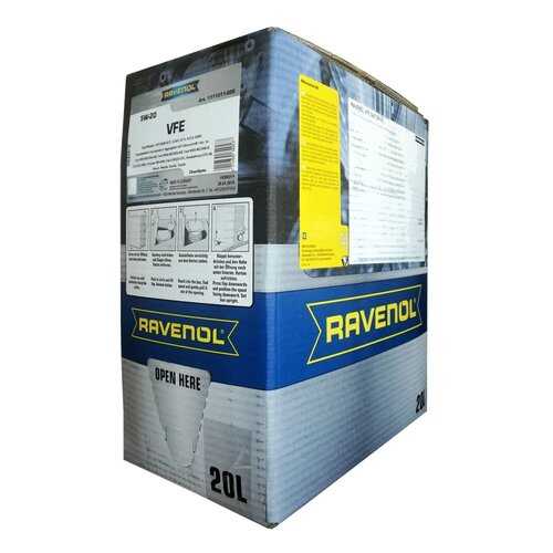 Моторное масло Ravenol VFE SAE 5W-20 20л в ЕКА