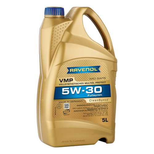 Моторное масло Ravenol VMP SAE 5W-30 5л в ЕКА